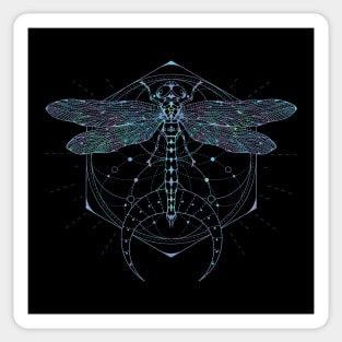 Dragonfly | Sacred Geometry Sticker